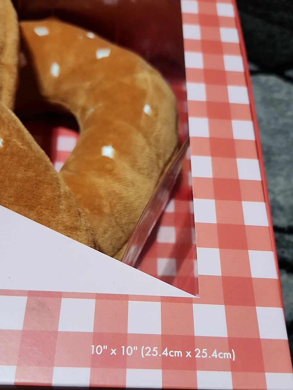 SOFT PRETZEL SHAPED HOT/COLD PLUSH PILLOW 10
